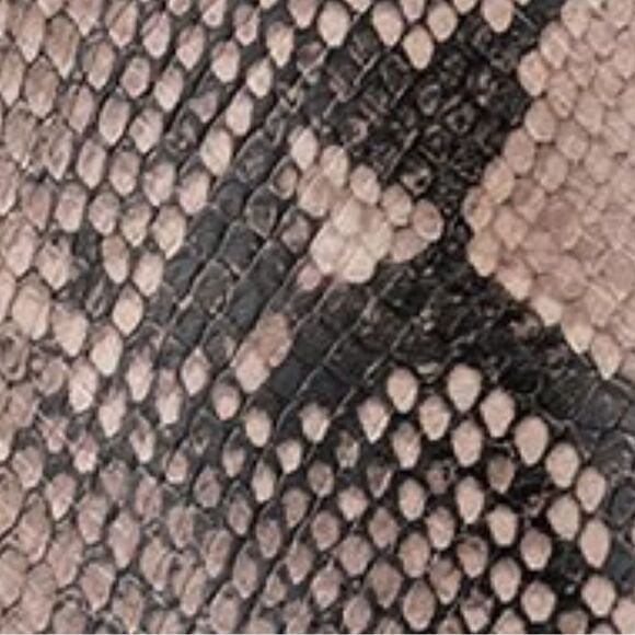 Sun + Stone Women’s Eryn Block-Heel Booties in the Size 9.5M in Ivory Snake - Picture 3 of 7